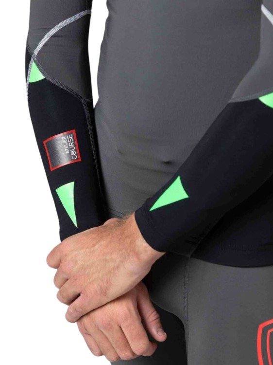 Koszulka termoaktywna Rossignol Infini Compression Race Top szare