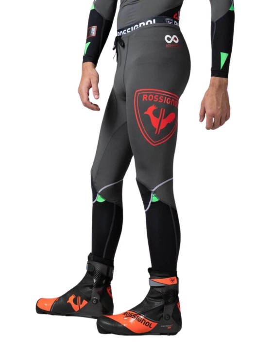 Legginsy Rossignol męska Infini Compression Race Tights szare