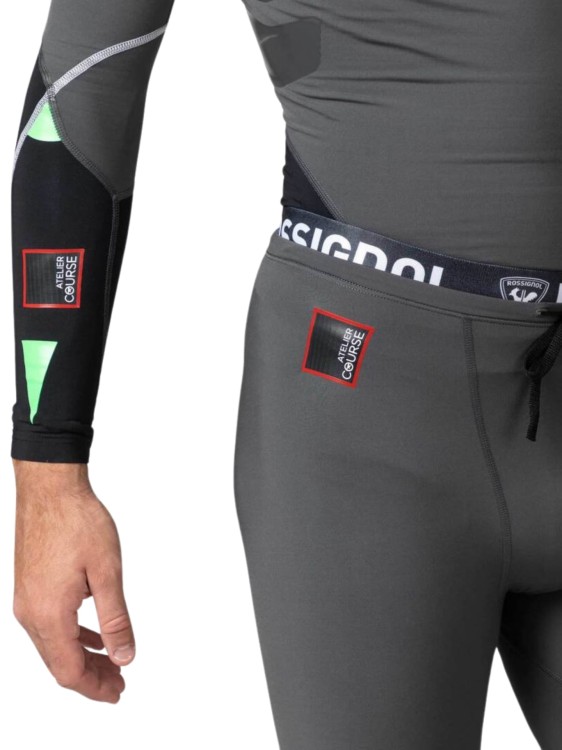 Legginsy Rossignol męska Infini Compression Race Tights szare