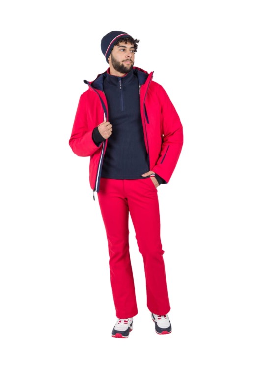 Bluza narciarska Rossignol męska Cieloalto Fleece HZ granatowa
