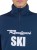Bluza narciarska Rossignol Signature Ski HZ Fleece granatowa