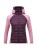 Kurtka Peak Performance damska Argon Hybrid Hood bordowy