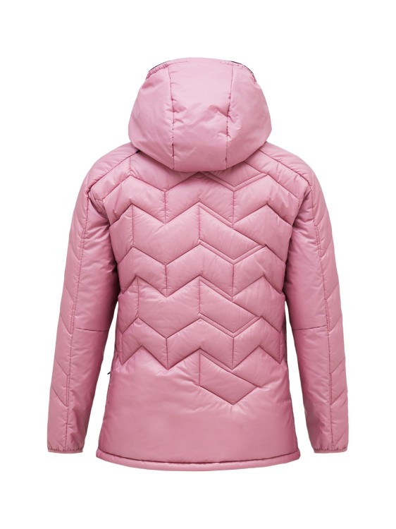 Kurtka Peak Performance damska Elevate Liner Hood różowa