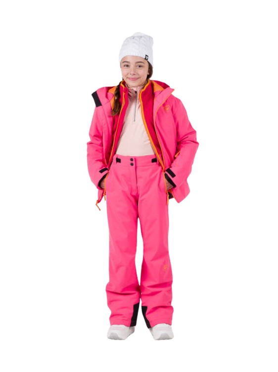 Spodnie narciarskie Rossignol Girl Ski Pant różowe