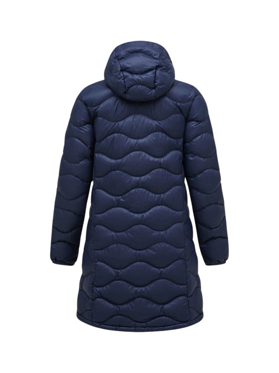 Kurtka Peak Performance damska Helium Down Parka granatowa