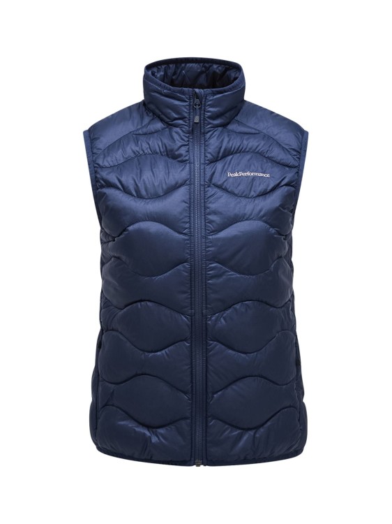 Kamizelka puchowa damska Peak Performance Helium Down blue shadow