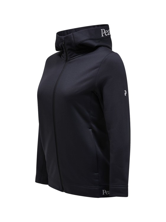 Bluza Peak Performance damska Rider Tech Zip Hood czarna 24/25
