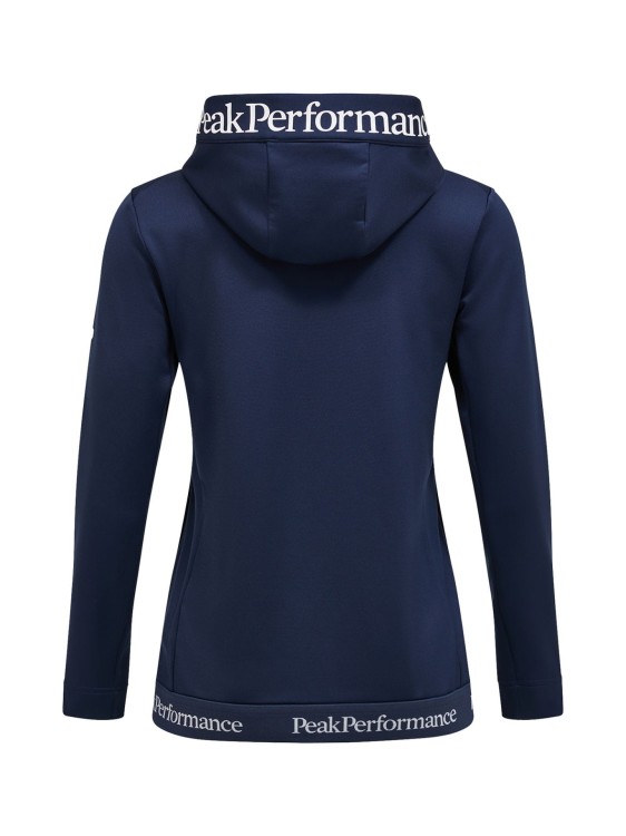 Bluza Peak Performance damska Rider Tech Zip Hood granatowa 24/25