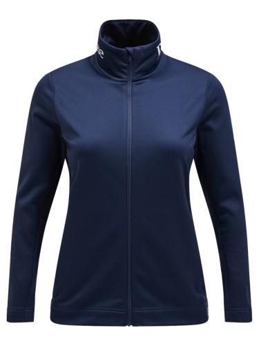 Bluza Peak Performance damska Rider Tech Zip Jacket granatowa