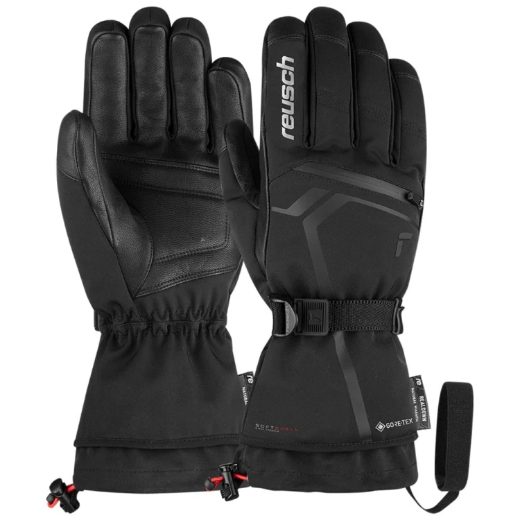 Rękawice narciarskie męskie Reusch Down Spirit GTX black