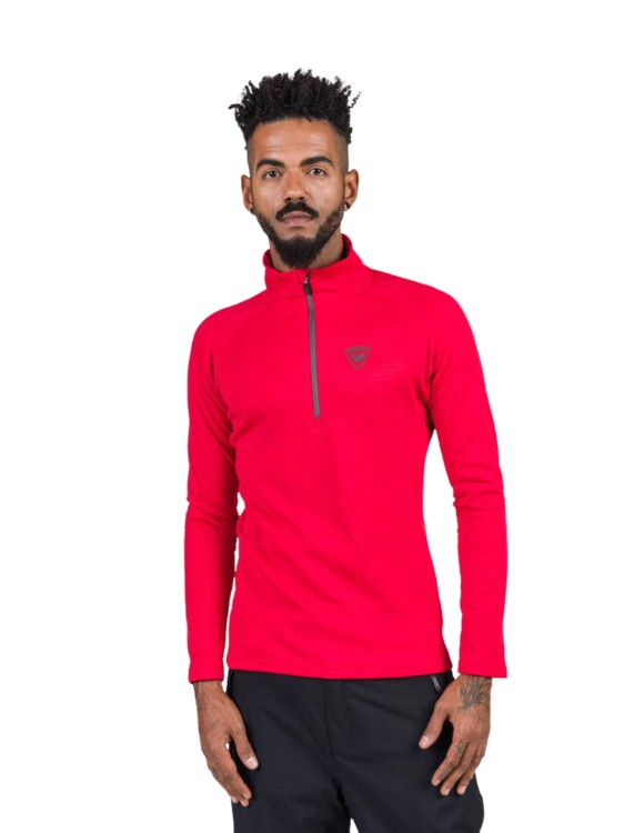 Bluza narciarska Rossignol męska Blackside Fleece HZ czerwona