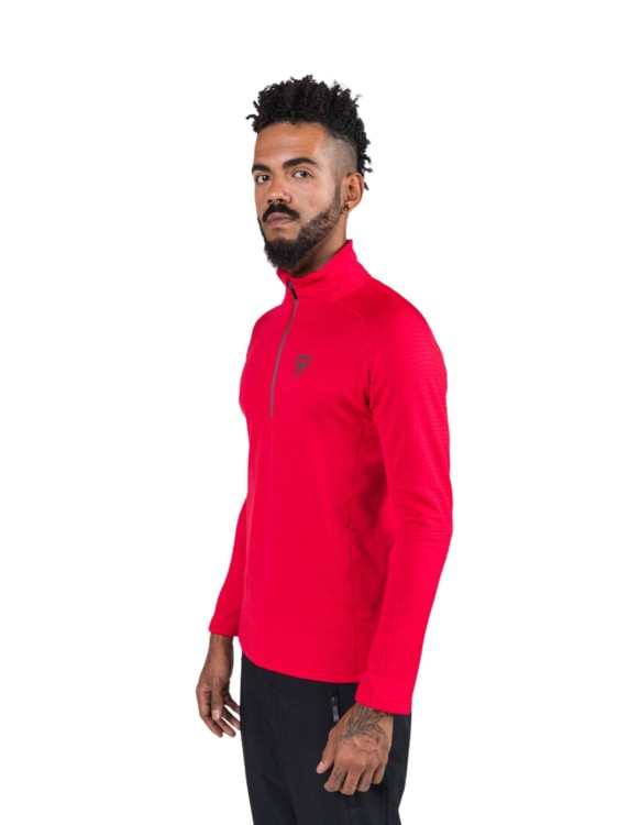 Bluza narciarska Rossignol męska Blackside Fleece HZ czerwona