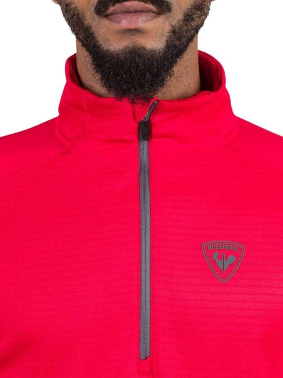 Bluza narciarska Rossignol męska Blackside Fleece HZ czerwona