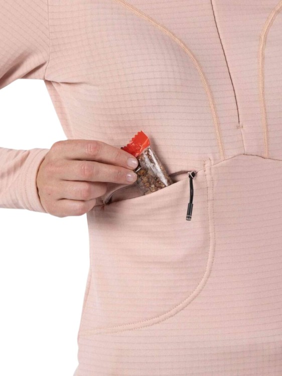 Bluza Rossignol W Blackside Fleece HZ różowa