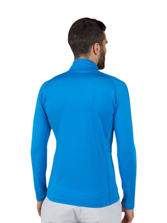 Koszulka termoaktywna Rossignol Classique 1/2 Zip niebieska