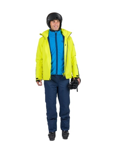 Bluza Rossignol męska Strawpile Fleece FZ niebieska