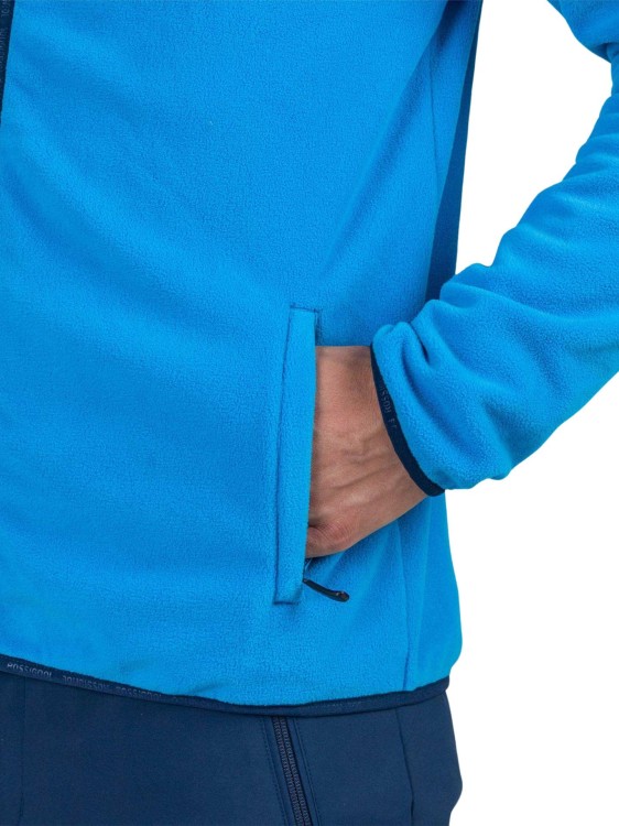 Bluza Rossignol męska Strawpile Fleece FZ niebieska