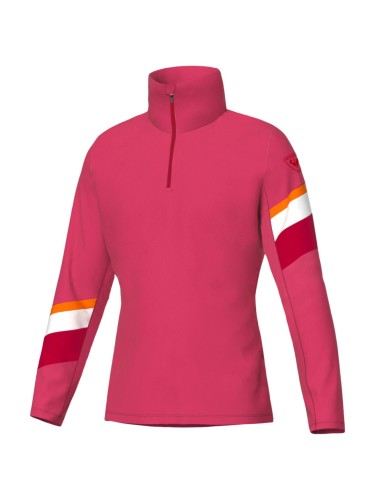 Bluza Rossignol W Strawpile Fleece FZ czerwona