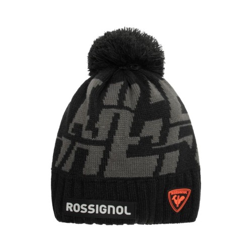 Czapka Rossignol męska Hero pompon czarna