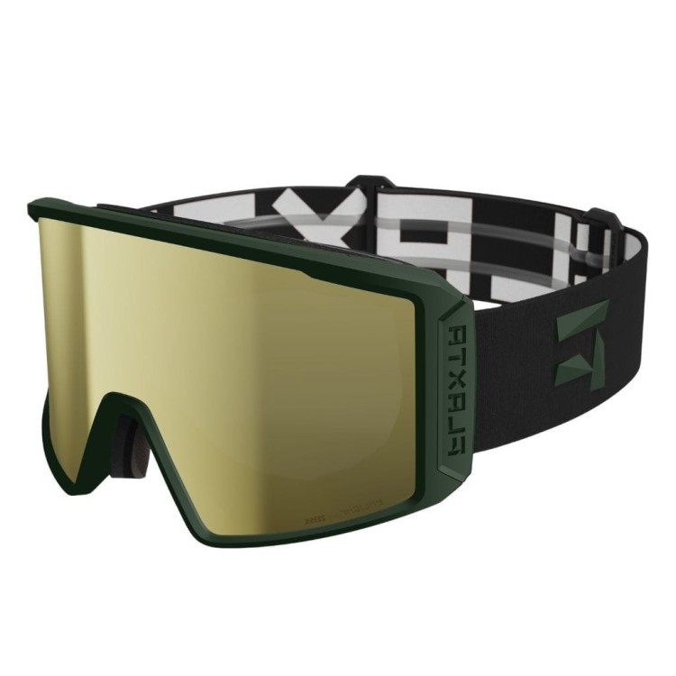 Gogle narciarskie Flaxta Evoke zielone