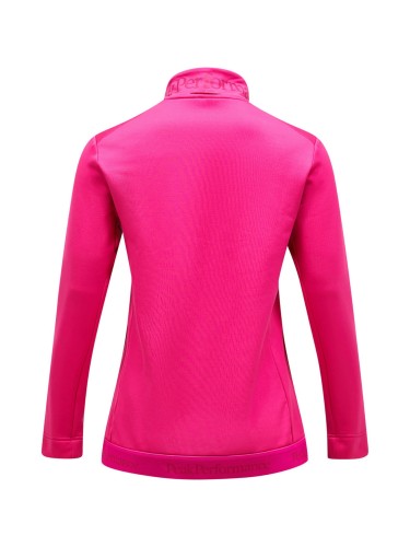 Bluza Peak Performance damska Rider Tech Zip Jacket fuksjowa