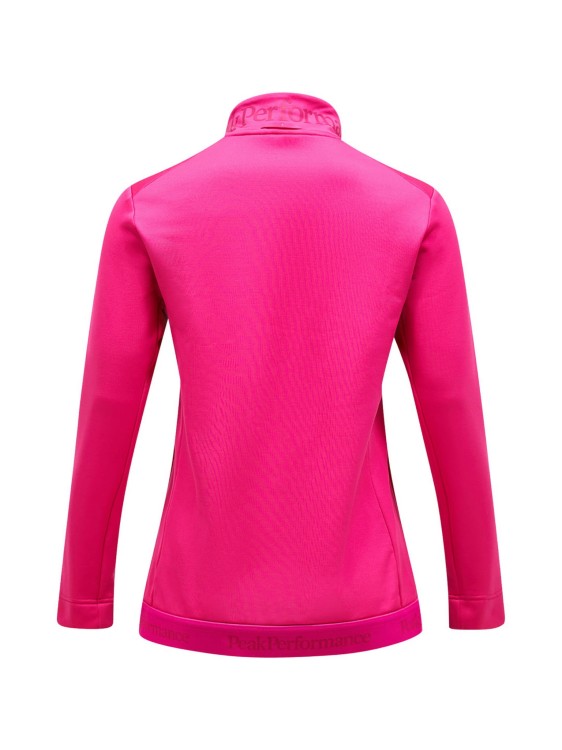 Bluza Peak Performance damska Rider Tech Zip Jacket fuksjowa