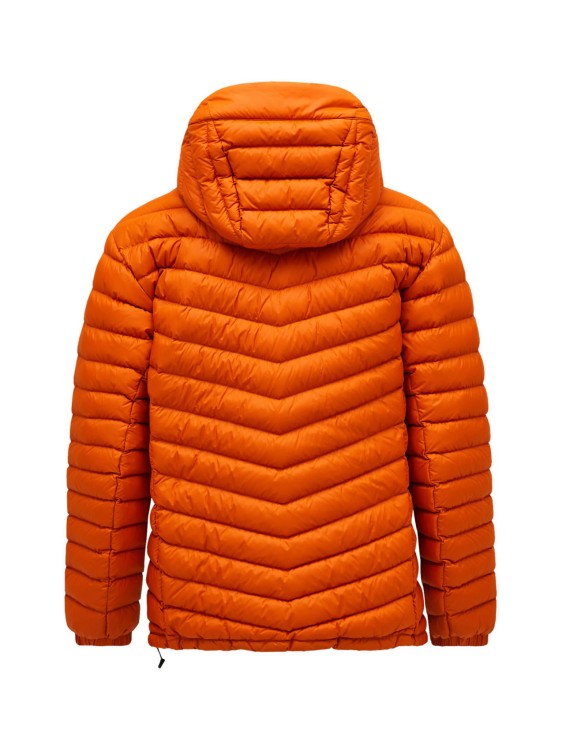 Kurtka Peak Performance męska Frost Down Hood pomarańczowy 24/25