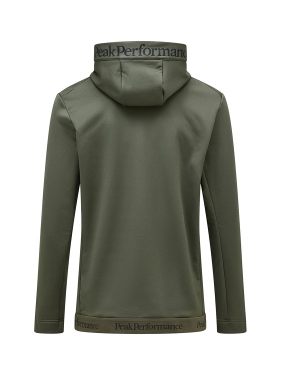 Bluza Peak Performance męska Rider Tech Zip Hood zielona 24/25