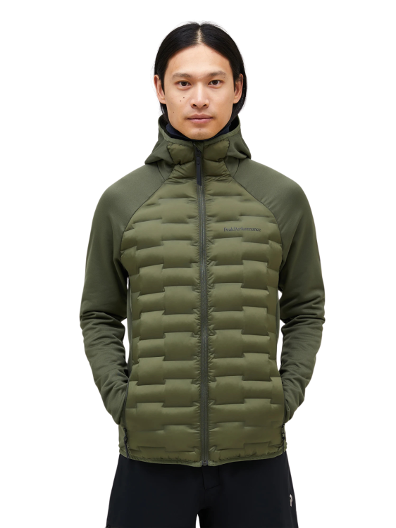 Kurtka Peak Performance męska M Argon Hybrid Hood zielona