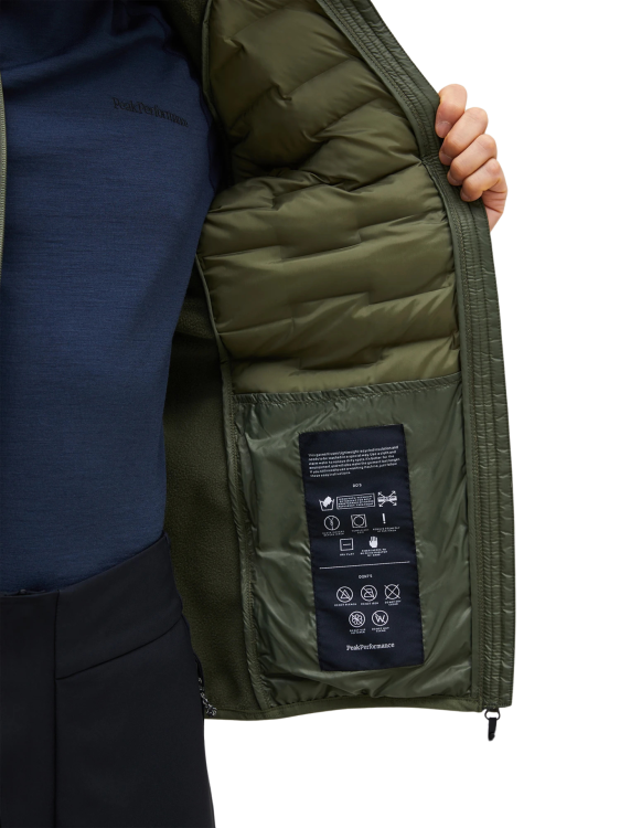 Kurtka Peak Performance męska M Argon Hybrid Hood zielona