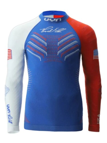 Koszulka Termoaktywna UYN Natyon 3.0 USA Bode Miller UW Shirt Long Sl Turtle Neck