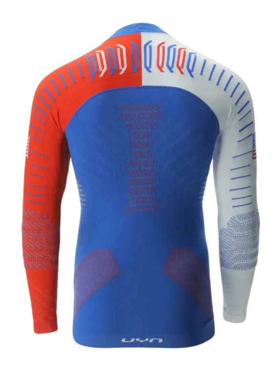 Koszulka Termoaktywna UYN Natyon 3.0 USA Bode Miller UW Shirt Long Sl Turtle Neck