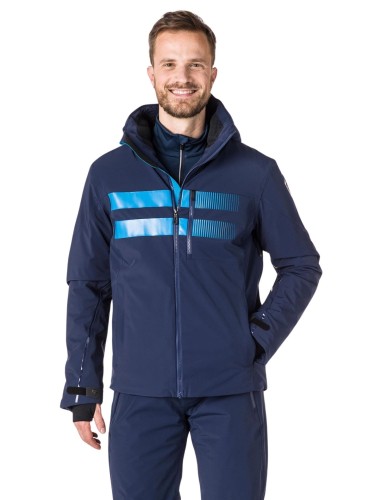 Kurtka narciarska Rossignol Course Jkt granatowa