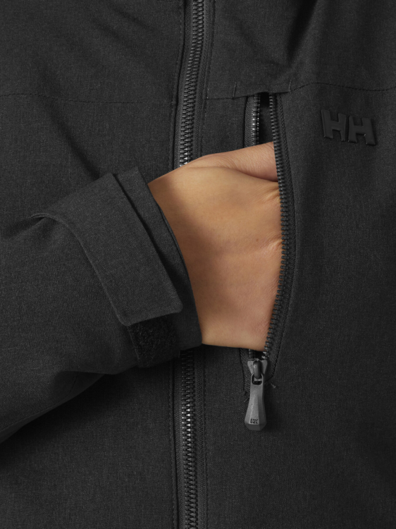 Kurtka narciarska damska Helly Hansen Valdisere 2.0 PrimaLoft czarny 1.png