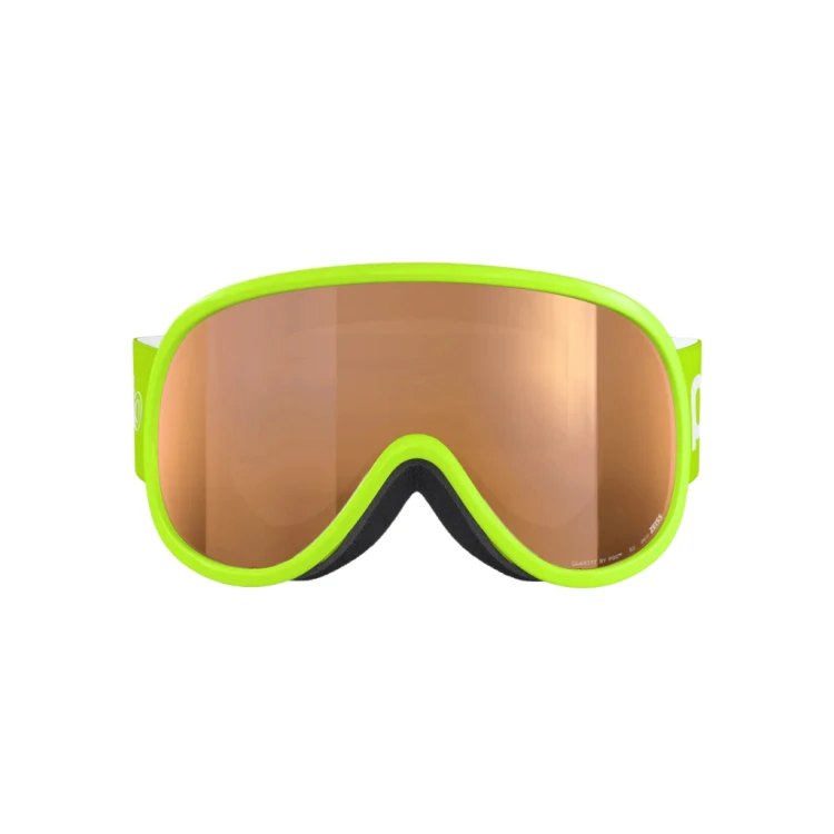 Gogle POCito Retina fluorescent yellow/green/partly sunny light orange