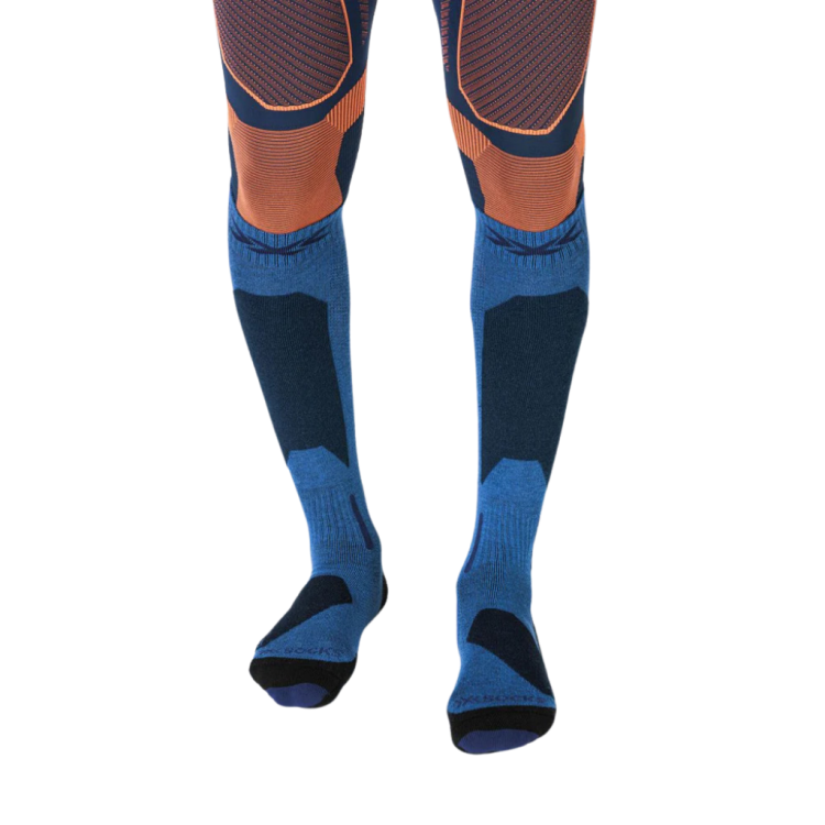 Skarpety termoaktywne X-Socks Ski Discover OTC niebieskie