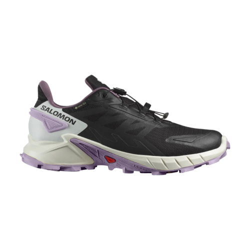Buty damskie Salomon SuperCross 4 GTX W czarno fioletowe
