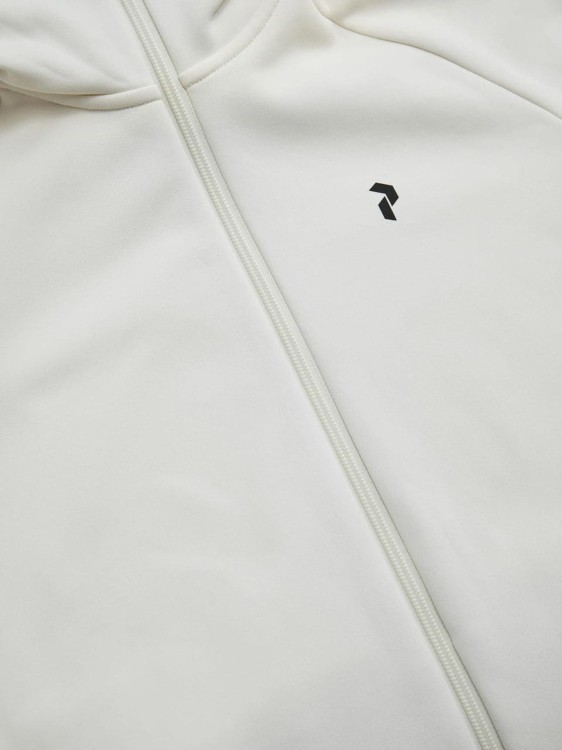 Bluza Peak Performance damska Rider Zip Hood biała