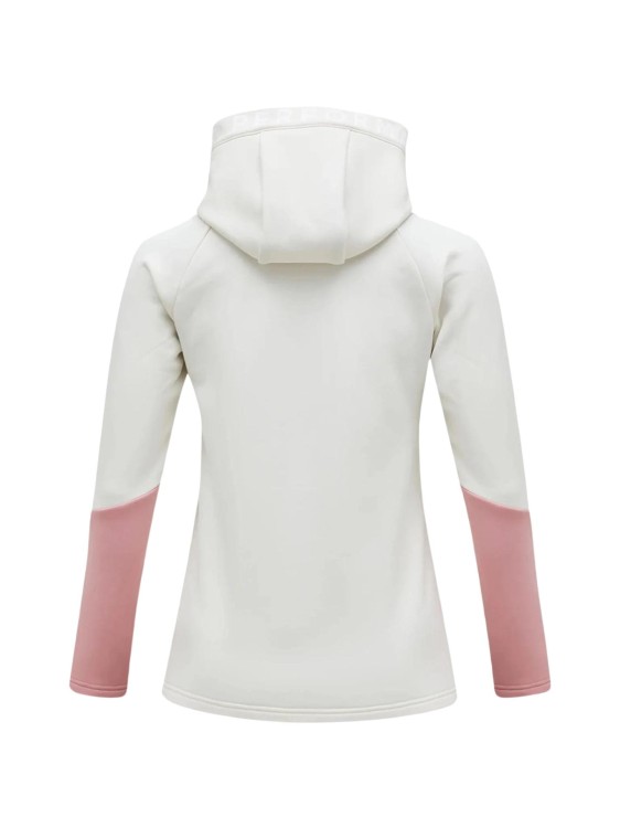 Bluza Peak Performance damska Rider Zip Hood biała