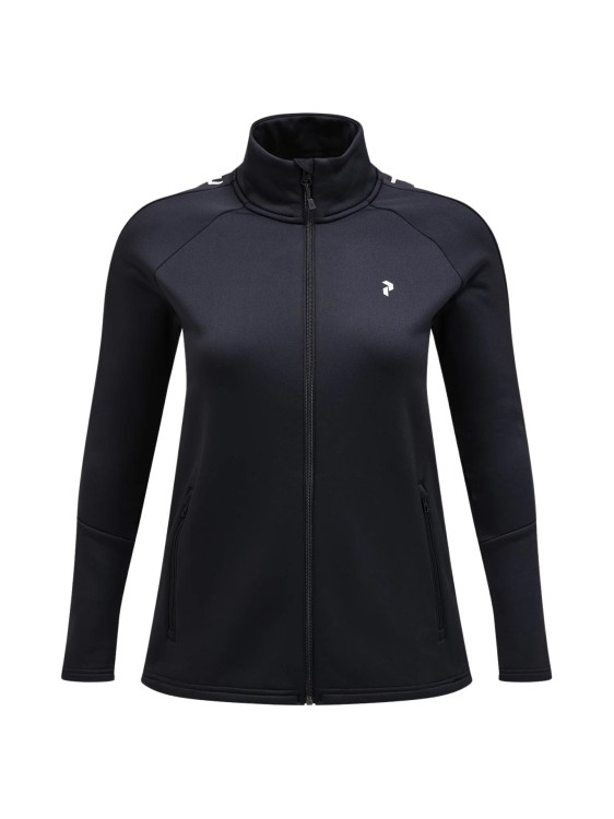 Bluza Peak Performance Rider Zip Jacket damska czarna