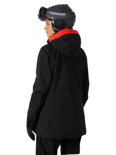 Kurtka narciarska damska Helly Hansen Powshot black