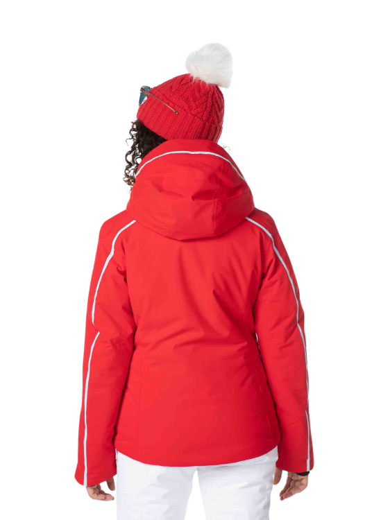 Kurtka narciarska Rossignol W Flat czerwona