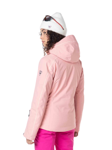 Kurtka narciarska Rossignol W Flat różowa