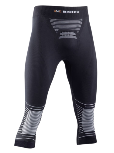 Legginsy termoaktywne 3/4 X-Bionic Energizer 4.0 czarno-białe