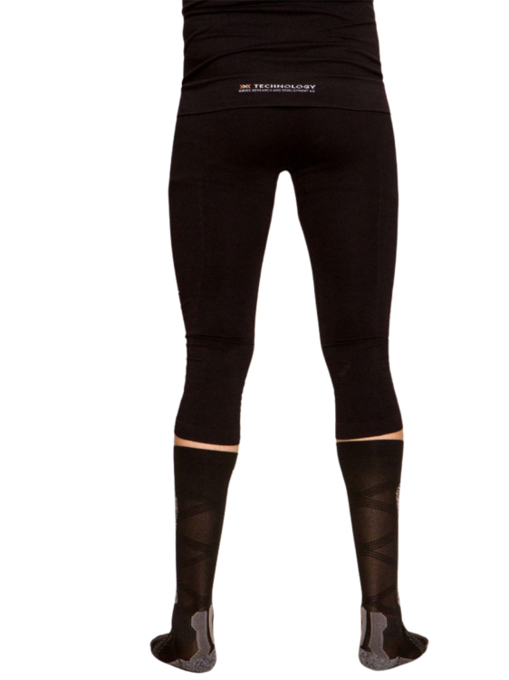 Legginsy termoaktywne 3/4 X-Bionic Energizer 4.0 czarno-białe