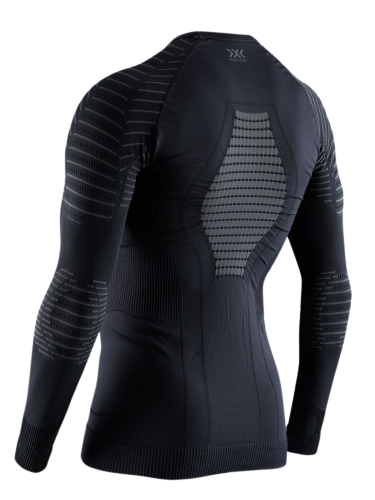 Koszulka termoaktywna męska z długim rękawem X-Bionic Invent 4.0 czarna