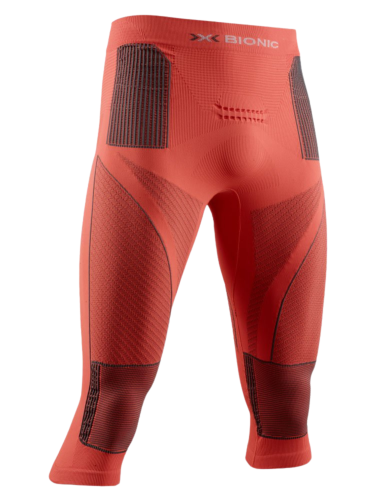 Legginsy termoaktywne 3/4 X-Bionic Energy Accumulator 4.0 pomarańczowo-szare