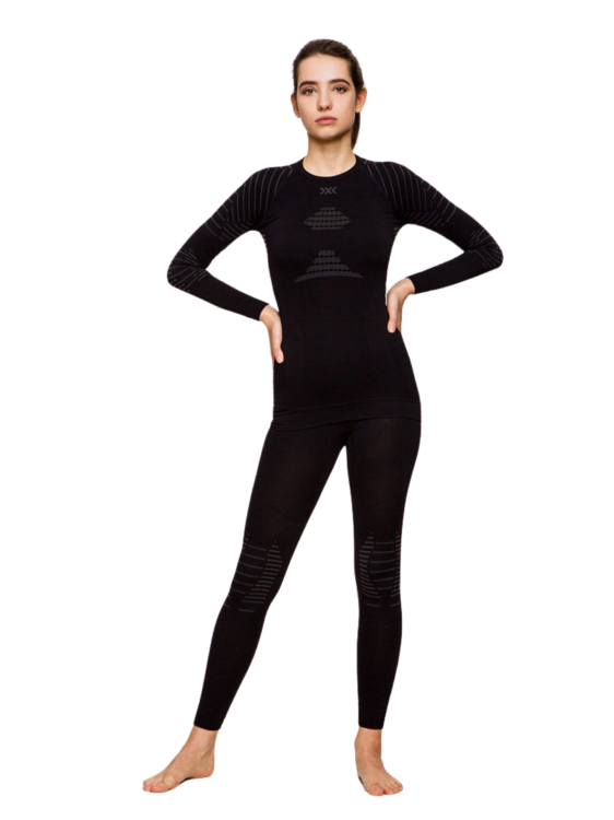 Koszulka termoaktywna damska X-Bionic Invent 4.0 czarna