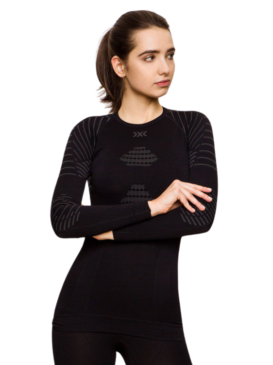 Koszulka termoaktywna damska X-Bionic Invent 4.0 czarna