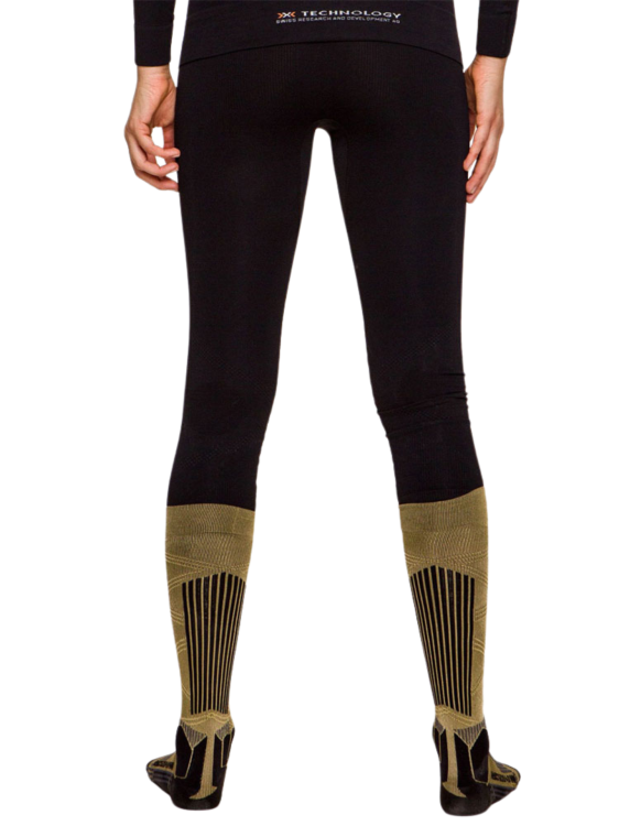 Legginsy termoaktywne 3/4 damskie X-Bionic Energizer 4.0 czarno-białe